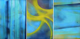 Gruppierung 2012-G (2012-25 2012-26 2012-27) Acryl Acryplatte (50x102 cm)