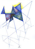 1990-065 Farbstifte (30x21 cm)